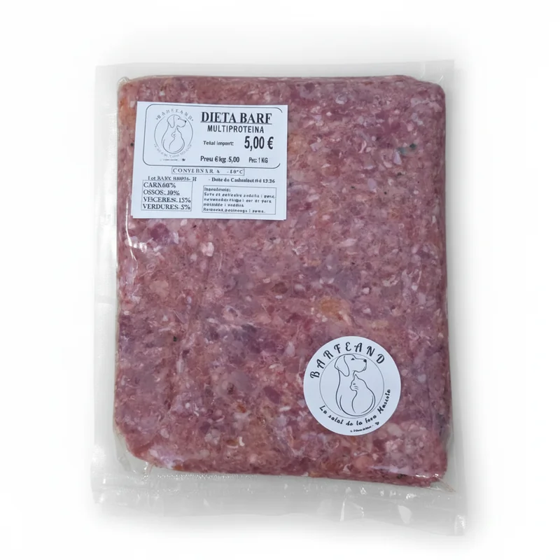 Paquet BARFEAND Multiproteïna de 1 kg